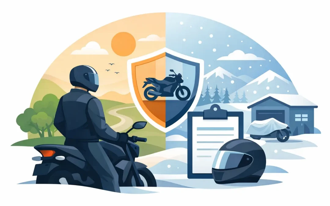 Motorcycle Insurance for Seasonal Riders